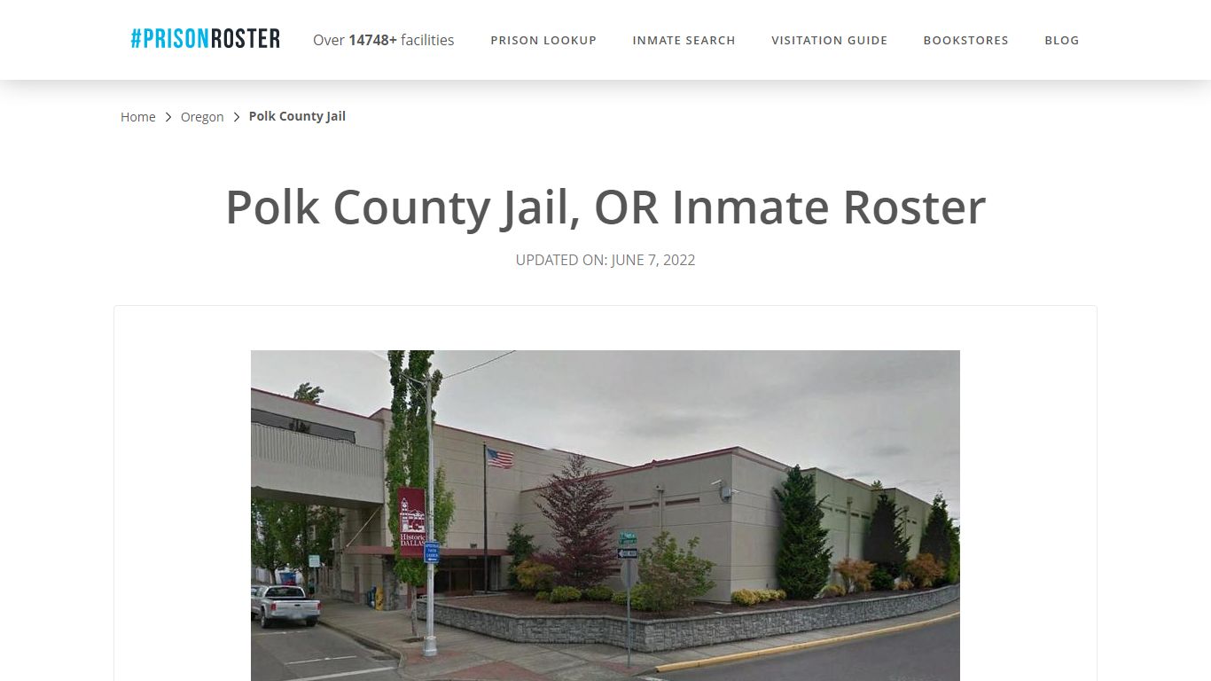 Polk County Jail, OR Inmate Roster - Prisonroster