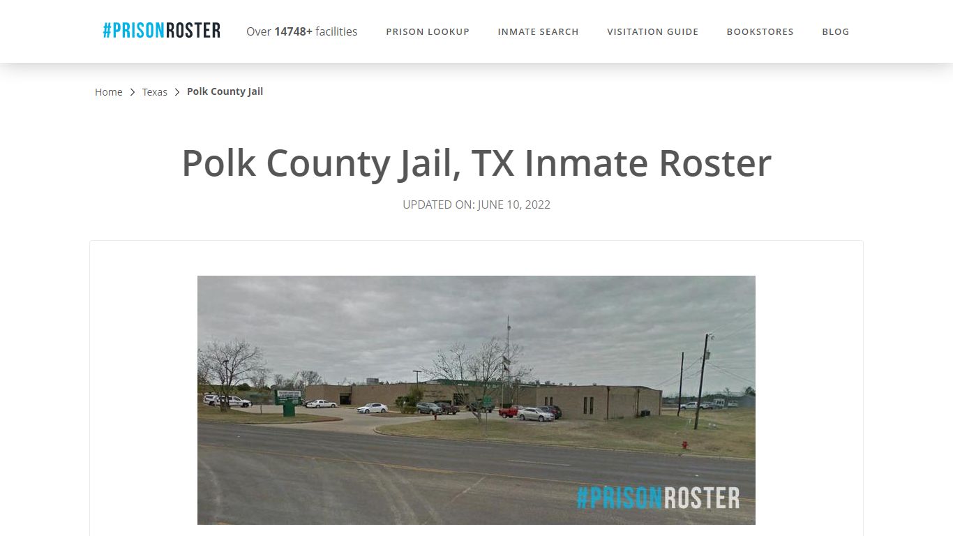 Polk County Jail, TX Inmate Roster - Prisonroster